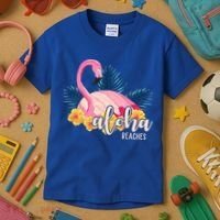 Aloha Beaches Flamingo Tropical Kids T-Shirt thumb 3