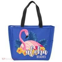 Aloha Beaches Flamingo Tropical Tote Bag thumb 0