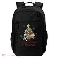 All Booked For Christmas Funny Christmas Book Tree Backpack thumb 0