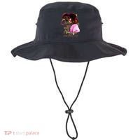 August Birthday Funny Melanin Afro Queen Black Wo Bucket Hat thumb 0