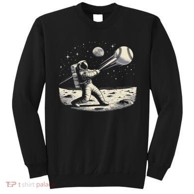 Astronaut Baseball Funny Space Baseball Sweatshirt