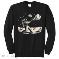 Astronaut Baseball Funny Space Baseball Sweatshirt thumb 0