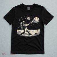 Astronaut Baseball Funny Space Baseball T-Shirt thumb 5