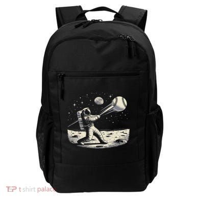 Astronaut Baseball Funny Space Baseball Backpack