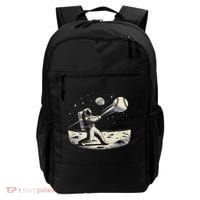 Astronaut Baseball Funny Space Baseball Backpack thumb 0
