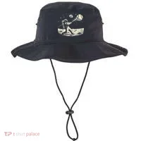 Astronaut Baseball Funny Space Baseball Bucket Hat thumb 0