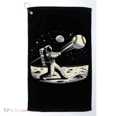 Astronaut Baseball Funny Space Baseball Golf Towel