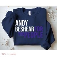 Andy Beshear For The People | Liberal Democrat USA Sweatshirt thumb 2