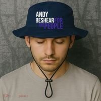 Andy Beshear For The People | Liberal Democrat USA Bucket Hat thumb 2