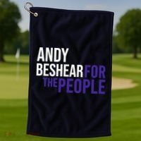 Andy Beshear For The People | Liberal Democrat USA Golf Towel thumb 1