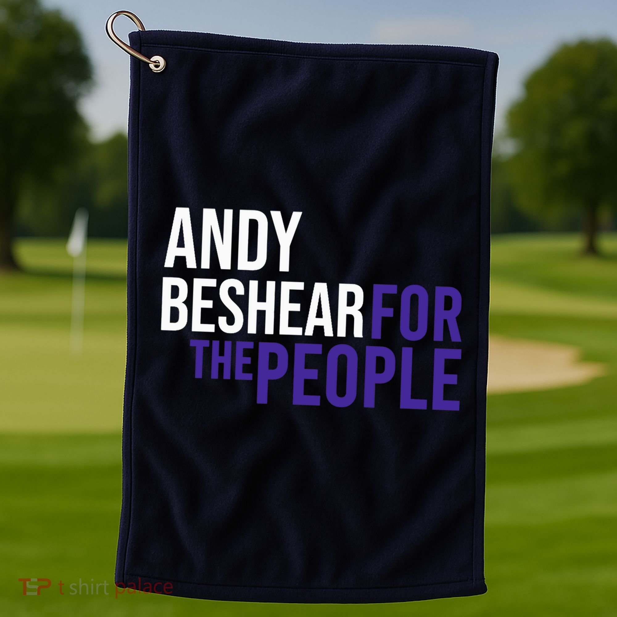 Andy Beshear For The People | Liberal Democrat USA Golf Towel