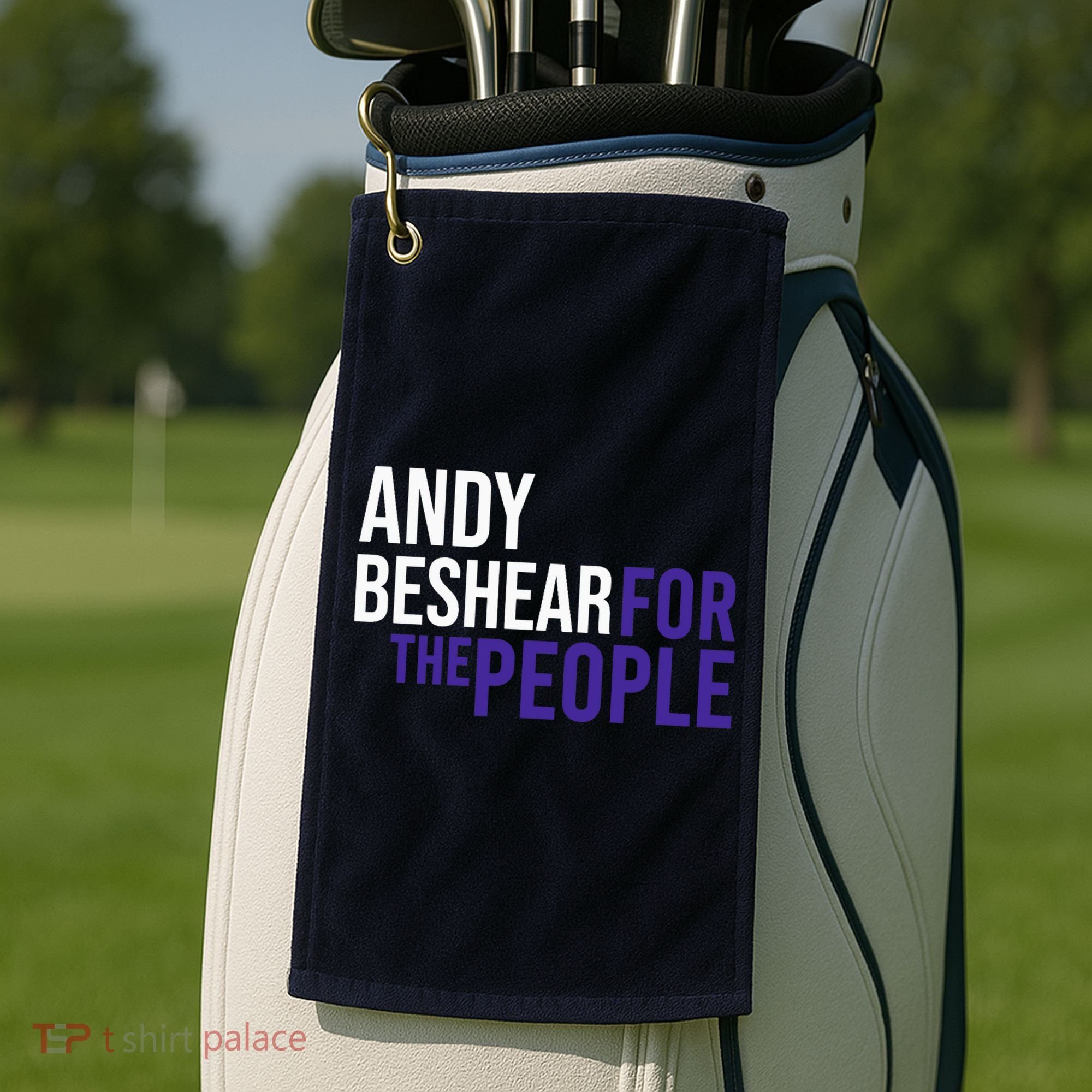 Andy Beshear For The People | Liberal Democrat USA Golf Towel