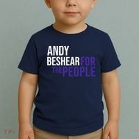 Andy Beshear For The People | Liberal Democrat USA Toddler T-Shirt thumb 2