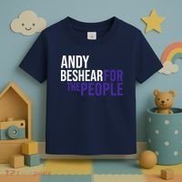 Andy Beshear For The People | Liberal Democrat USA Toddler T-Shirt thumb 3