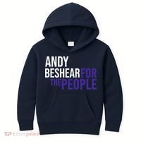 Andy Beshear For The People | Liberal Democrat USA Kids Hoodie thumb 0
