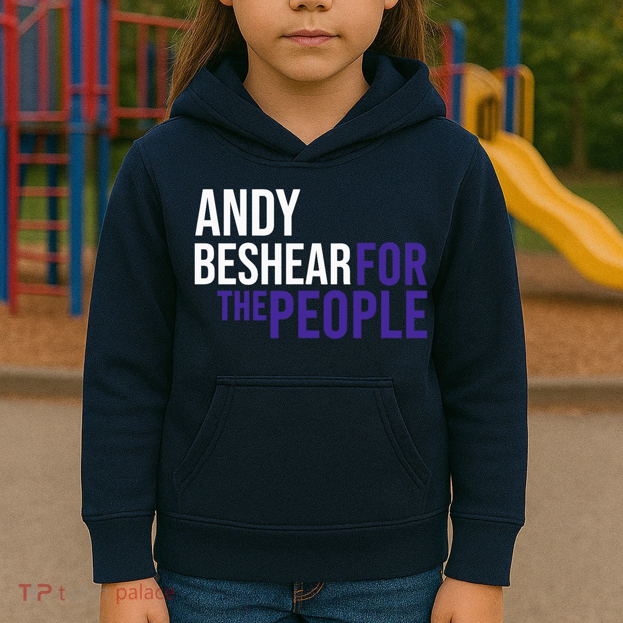 Andy Beshear For The People | Liberal Democrat USA Kids Hoodie