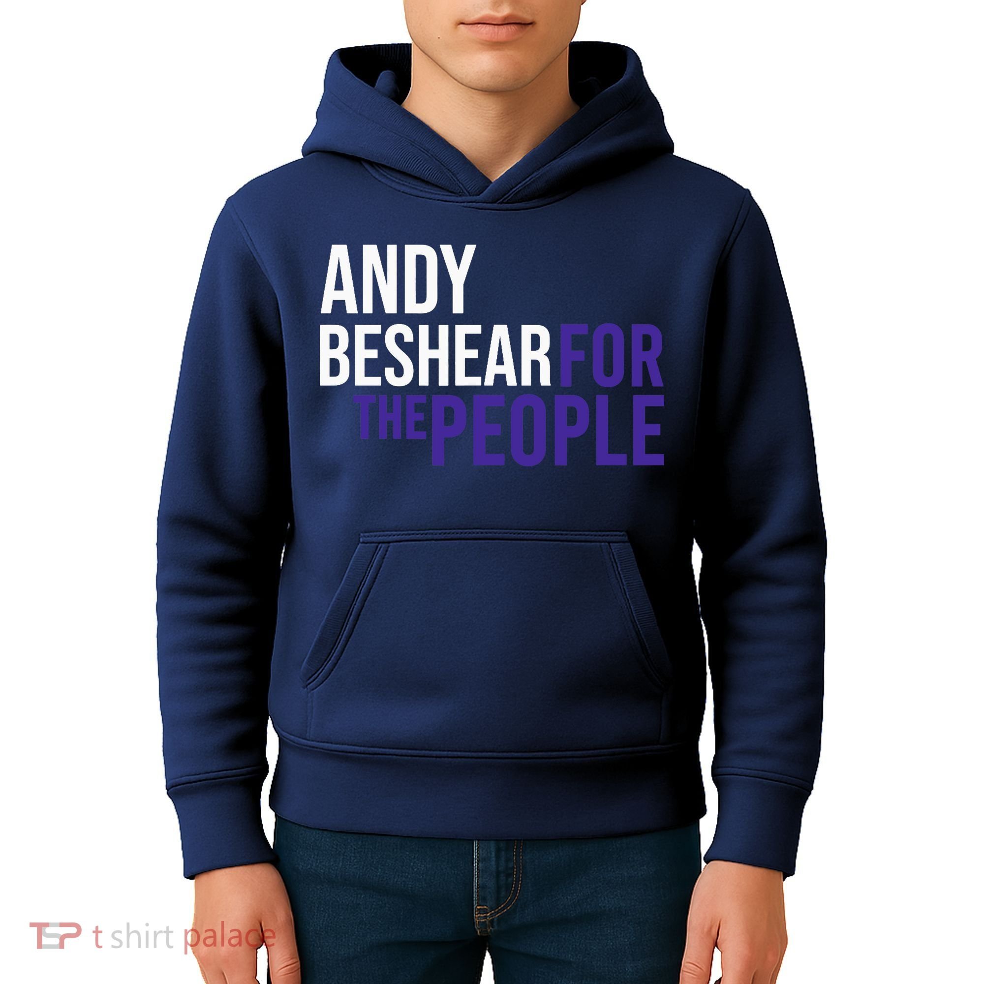 Andy Beshear For The People | Liberal Democrat USA Kids Hoodie