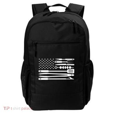 American BBQ Flag Backpack