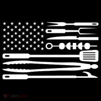 American BBQ Flag Backpack thumb 2