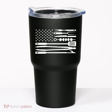 American BBQ Flag Tumbler