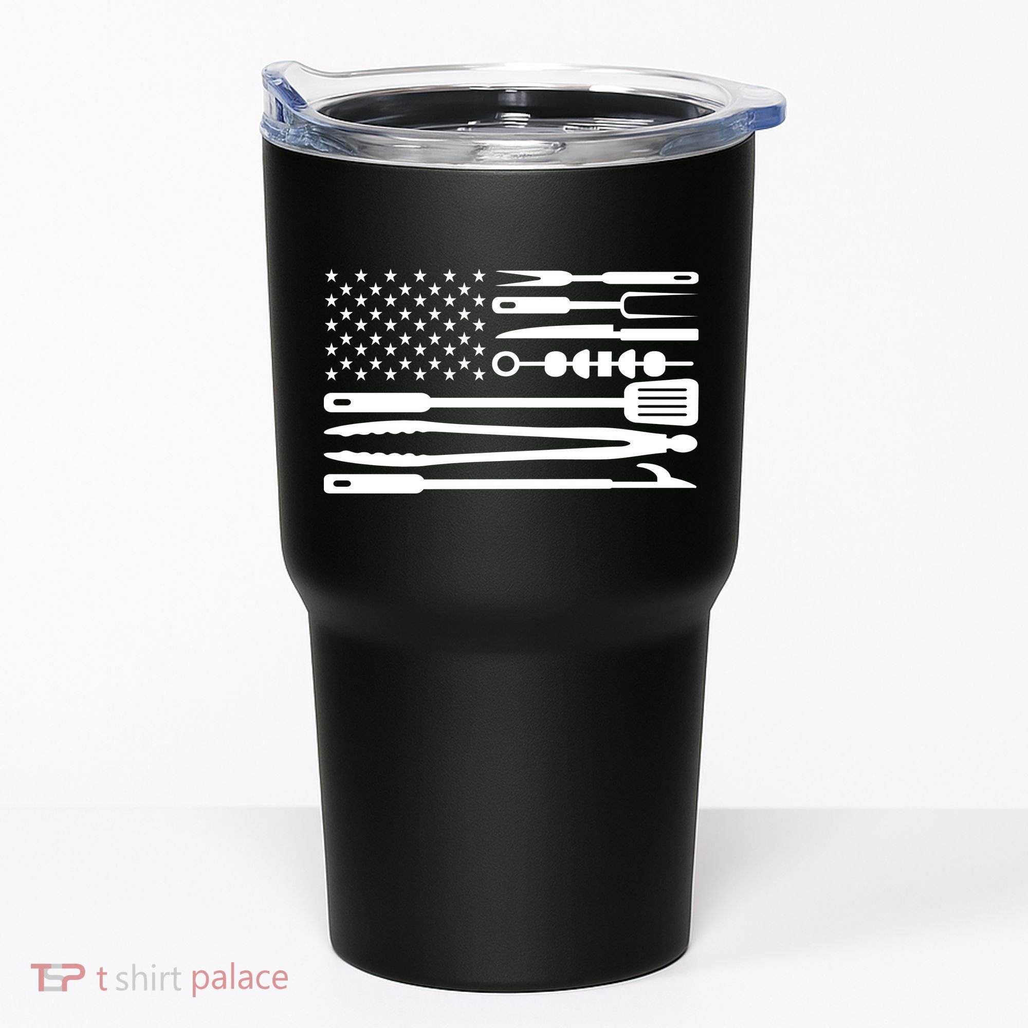 American BBQ Flag Tumbler