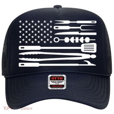 American BBQ Flag Hat