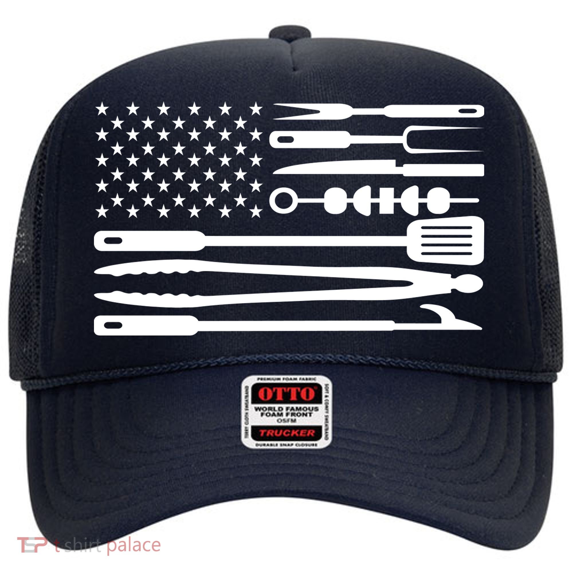 American BBQ Flag Hat