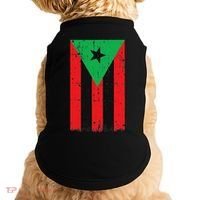 Afro Boricua Flag Funny Puerto Rico Africa Roots Pride Gift Doggie Tank thumb 0