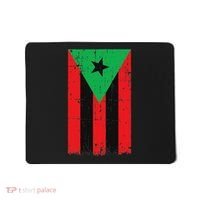 Afro Boricua Flag Funny Puerto Rico Africa Roots Pride Gift Mousepad thumb 0