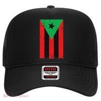 Afro Boricua Flag Funny Puerto Rico Africa Roots Pride Gift Hat thumb 0