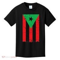Afro Boricua Flag Funny Puerto Rico Africa Roots Pride Gift Kids T-Shirt thumb 0