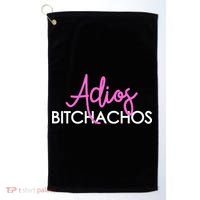 Adios Bitchachos Funny Cinco De Mayo Vacation Golf Towel thumb 0