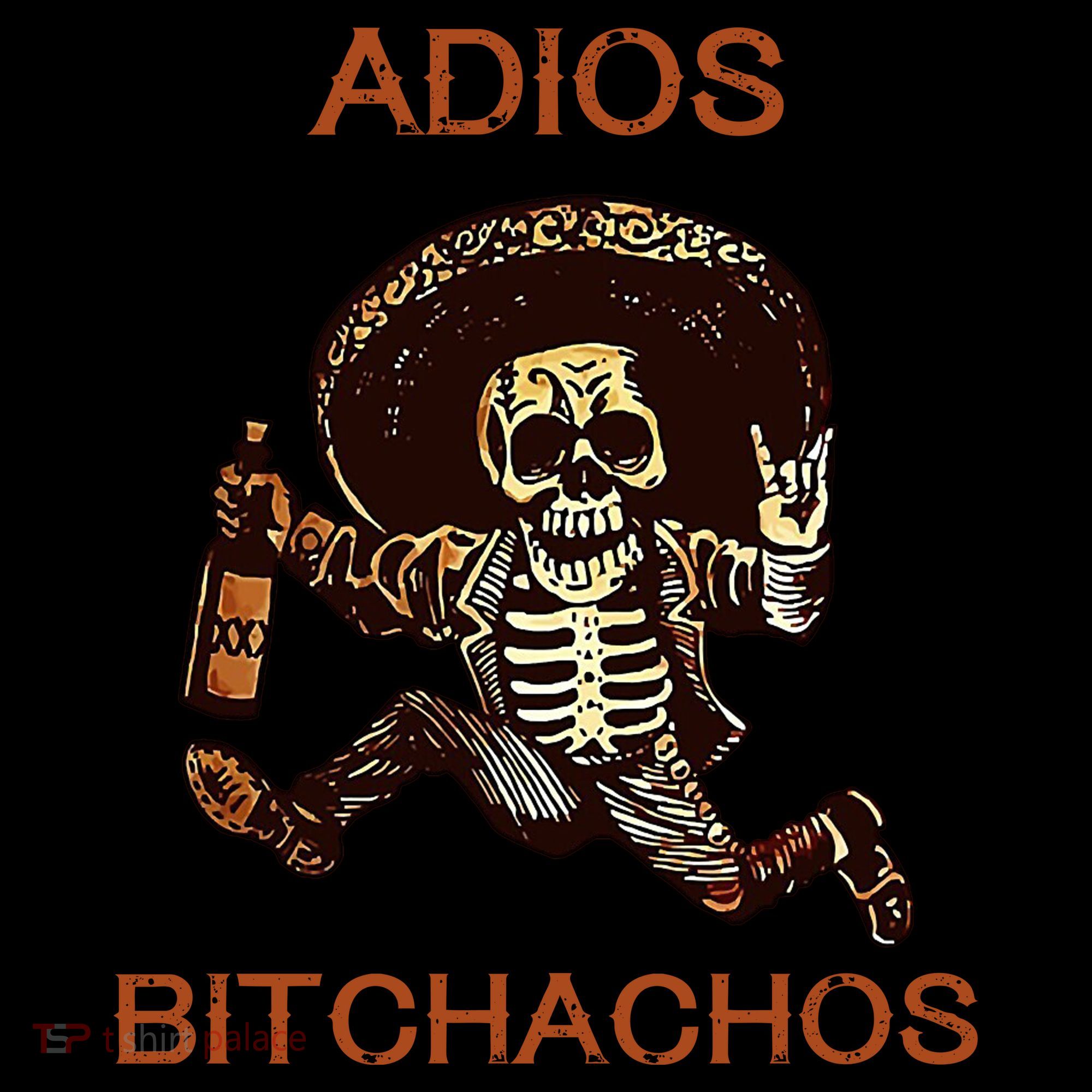 Adios Bichachos Funny Skull Backpack