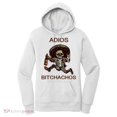 Adios Bichachos Funny Skull Women's Hoodie