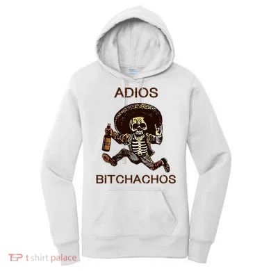 Adios Bichachos Funny Skull Women's Hoodie