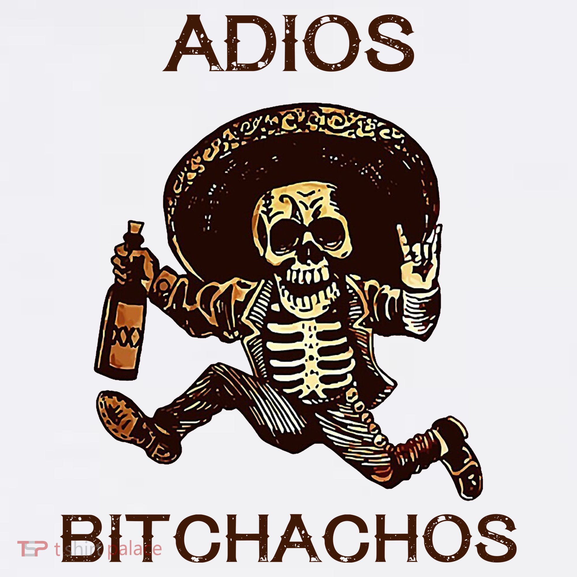 Adios Bichachos Funny Skull Mousepad