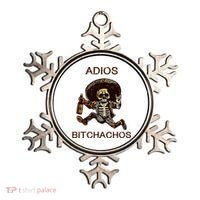 Adios Bichachos Funny Skull Ornament thumb 0