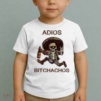 Adios Bichachos Funny Skull Toddler T-Shirt thumb 2