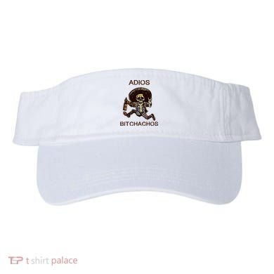Adios Bichachos Funny Skull Visor