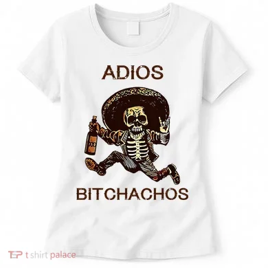 Adios Bichachos Funny Skull Women's T-Shirt