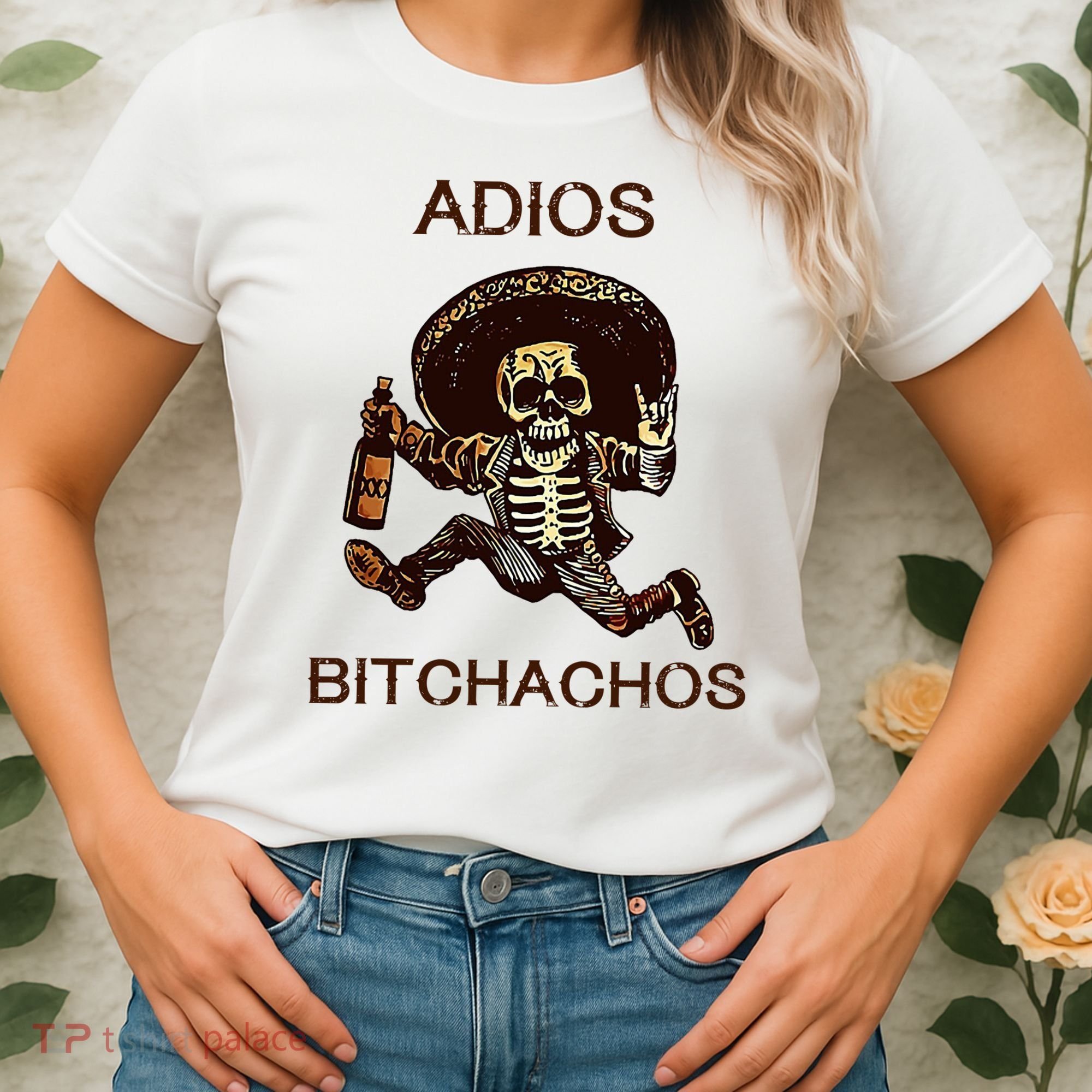 Adios Bichachos Funny Skull Women's T-Shirt