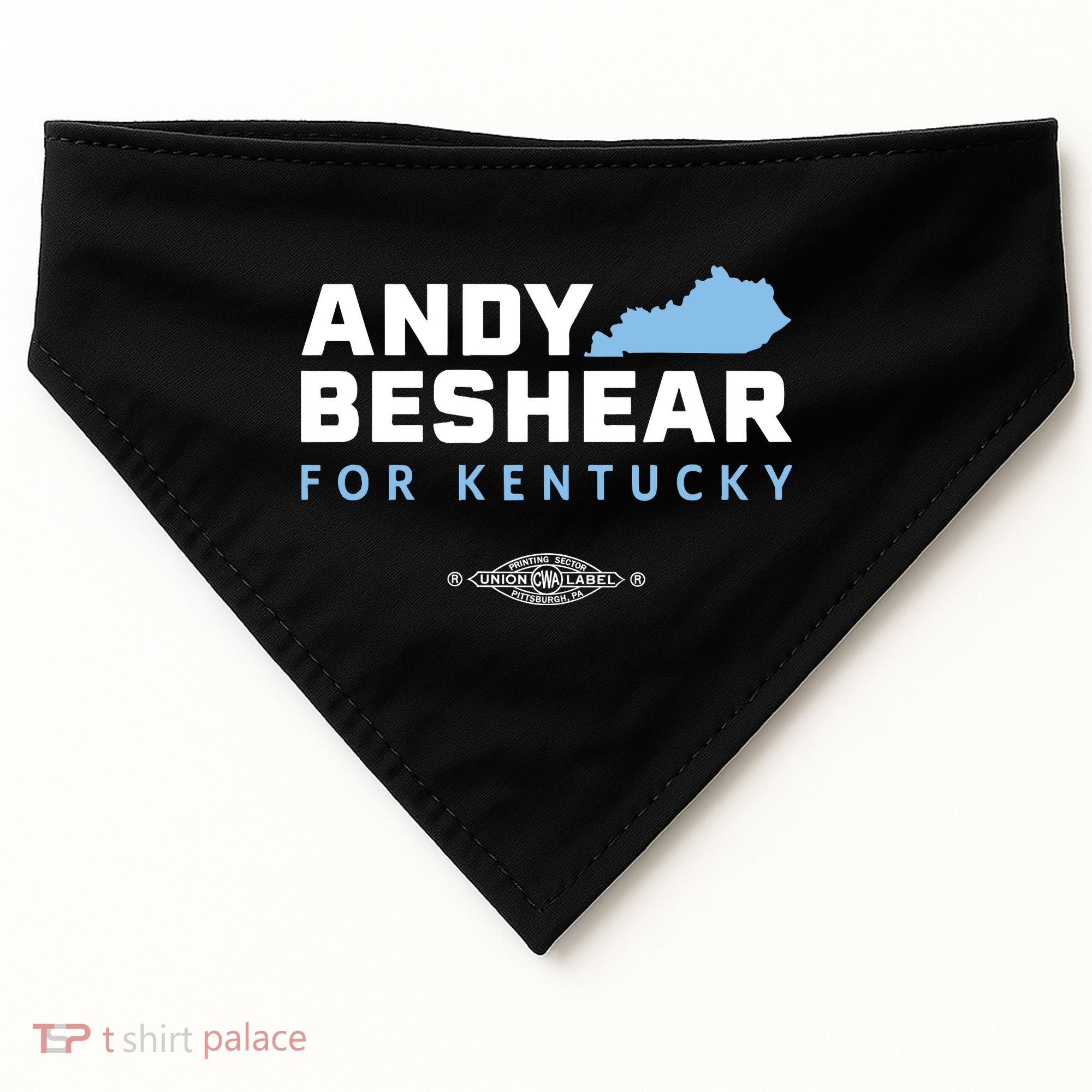 Andy Beshear For Kentucky USA-Made Doggie Bandana
