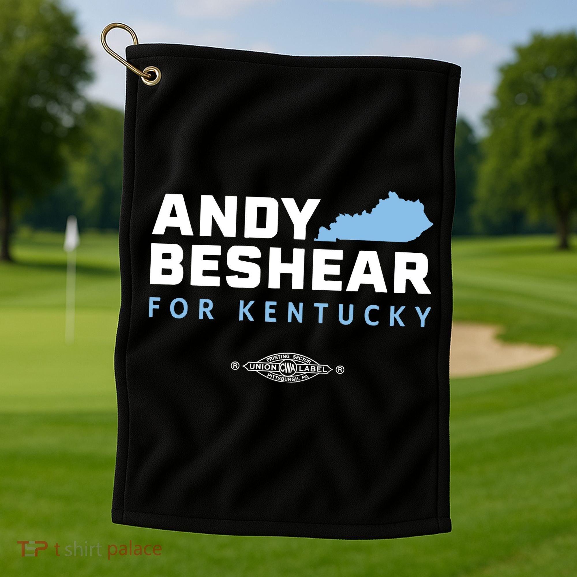 Andy Beshear For Kentucky Golf Towel
