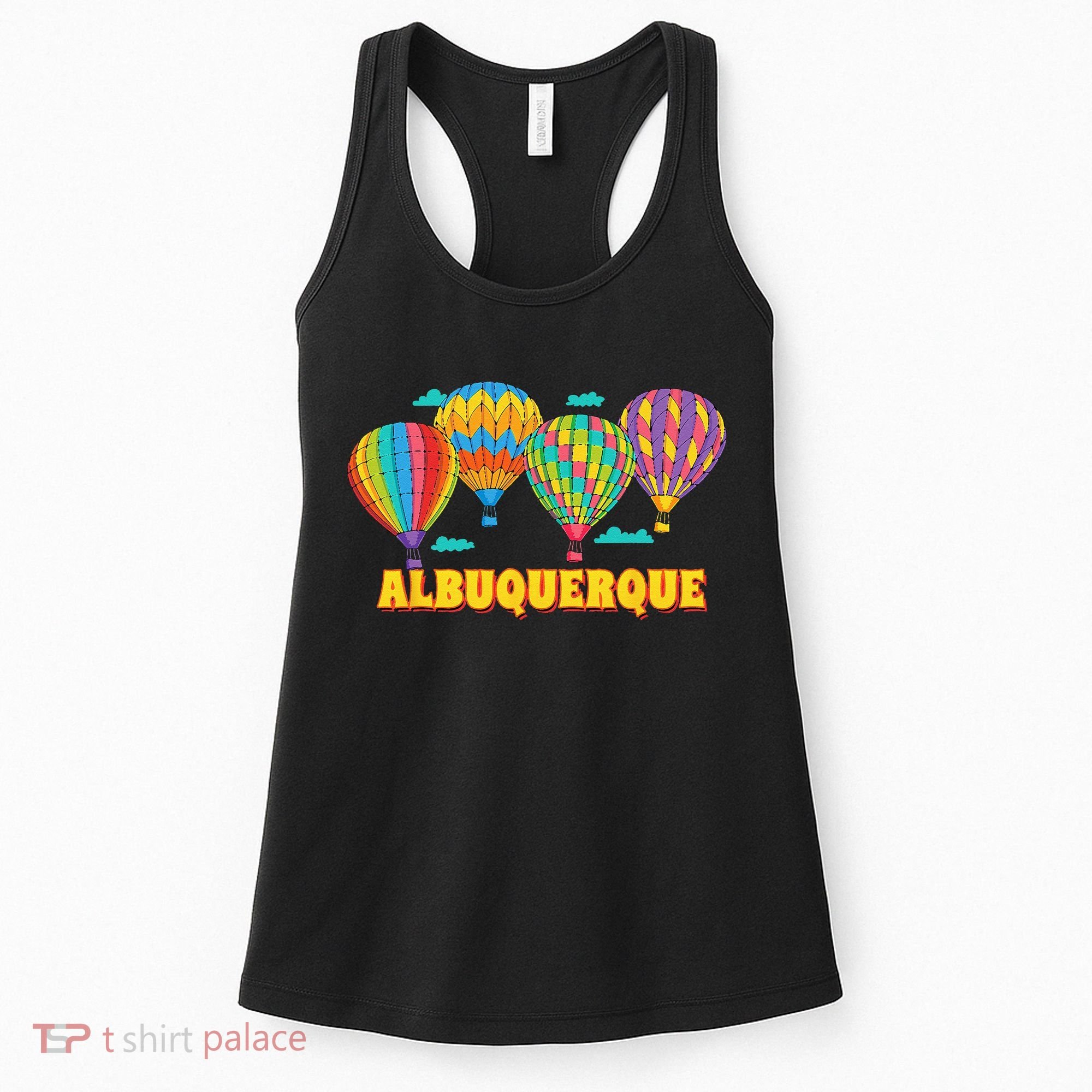 Albuquerque Balloon Festival New Mexico Fiesta Women's Tank Top