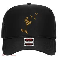 Awesome Butterfly Flower Monarch Dandelion Gift Hat thumb 0