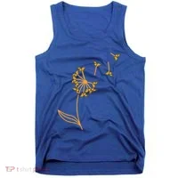 Awesome Butterfly Flower Monarch Dandelion Gift Tank Top thumb 0