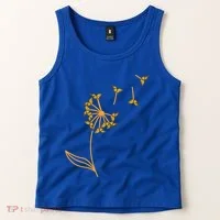 Awesome Butterfly Flower Monarch Dandelion Gift Tank Top thumb 2