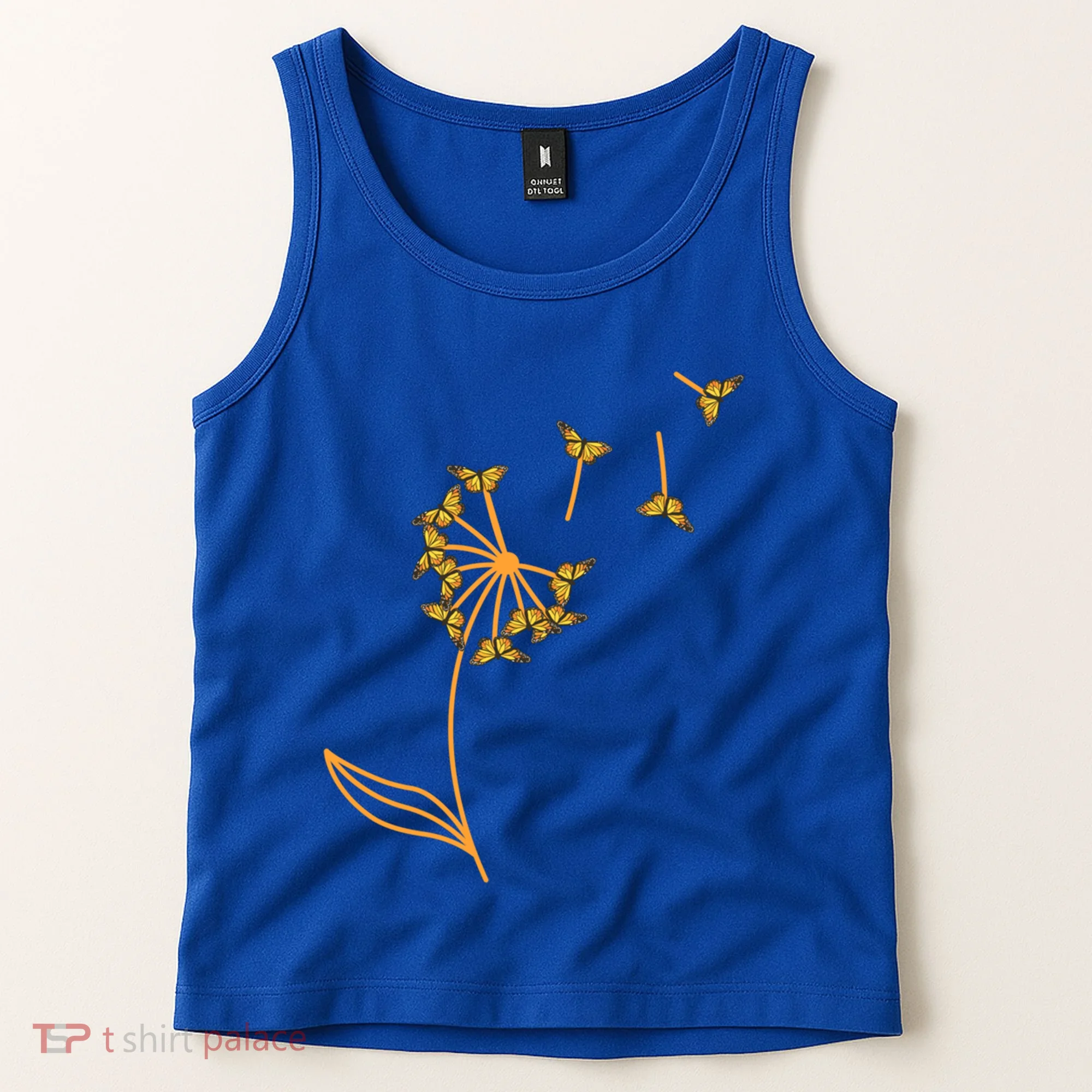 Awesome Butterfly Flower Monarch Dandelion Gift Tank Top