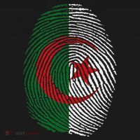 Algeria blood fingerprint Hoodie thumb 7