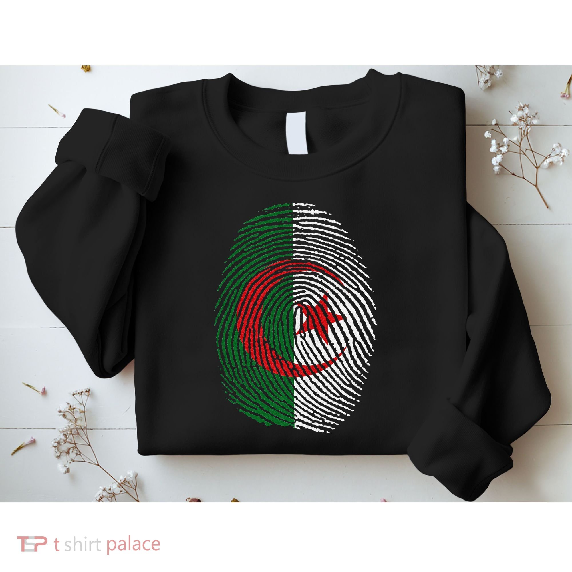 Algeria blood fingerprint Sweatshirt